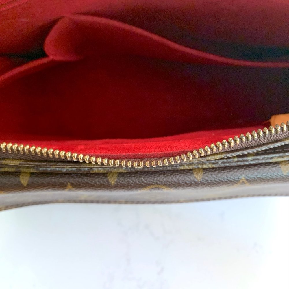 Louis Vuitton Vive Cite GM Handbag Shoulder Bag Monogram Authentic LV - Picture 16 of 16